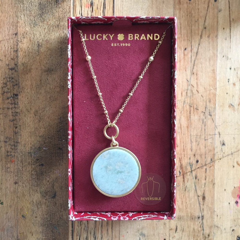 Lucky Brand Reversible Long Necklace